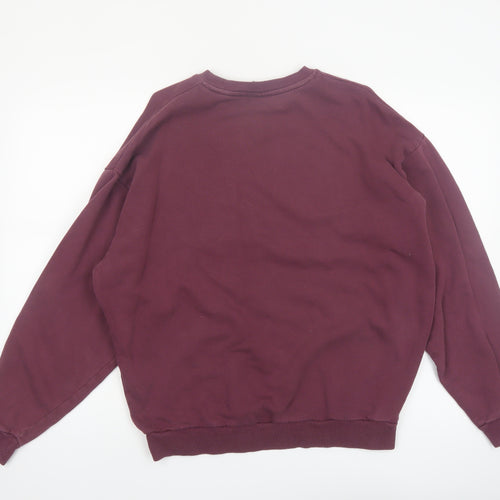 ASOS Men's Purple Stockholm 1990 Sweatshirt Size M Pullover Crew Neck