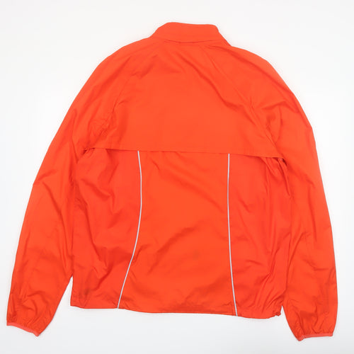 H&M Men’s Orange XL Windbreaker Lightweight Sport Jacket