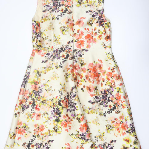 Studio 8 Women’s Multicoloured Floral A-Line Sleeveless Dress Size 20