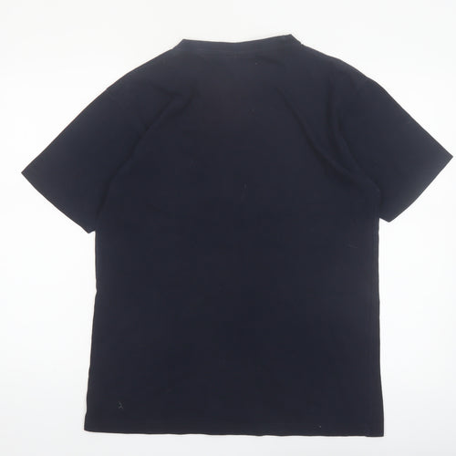 Gooses T-Shirts Men Black Australia Graphic Cotton Crew Neck M
