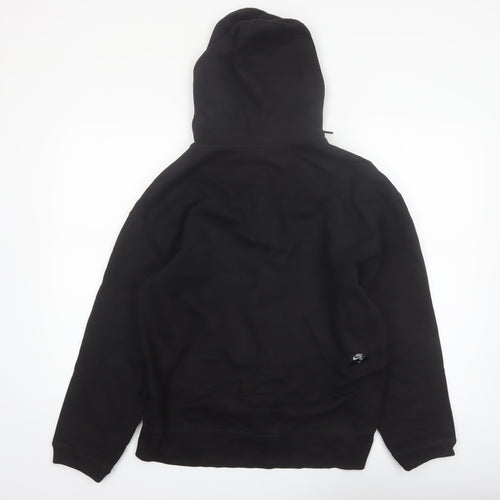 Nike SB Men's Black Full Zip Hoodie Size S Fleece Skate Sweatshirt