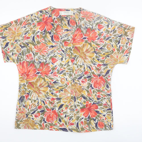 Marks and Spencer Women’s Multicoloured Floral Blouse Size 12