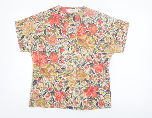 Marks and Spencer Women’s Multicoloured Floral Blouse Size 12