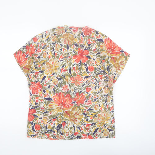 Marks and Spencer Women’s Multicoloured Floral Blouse Size 12
