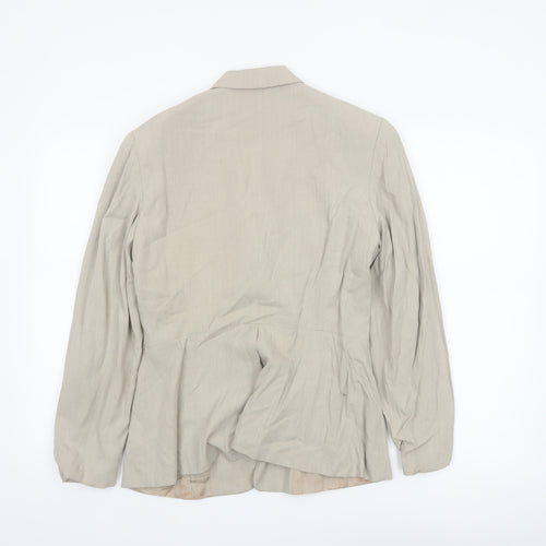 Cartoon Women's Beige Single-Breasted Tailored Jacket Size 10