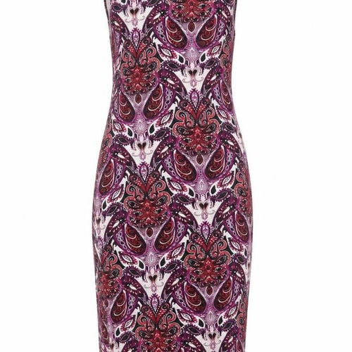 Miss Selfridge Women's Multicoloured Paisley Bodycon Dress Size 6