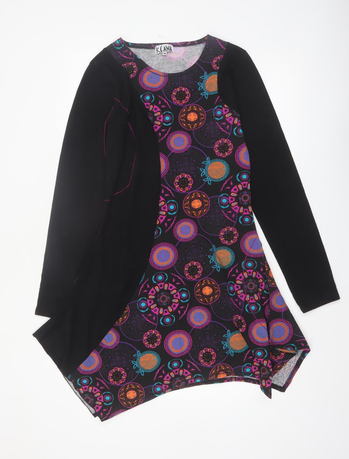 Kéawa Women’s Multicoloured Asymmetric Jersey Dress Size M