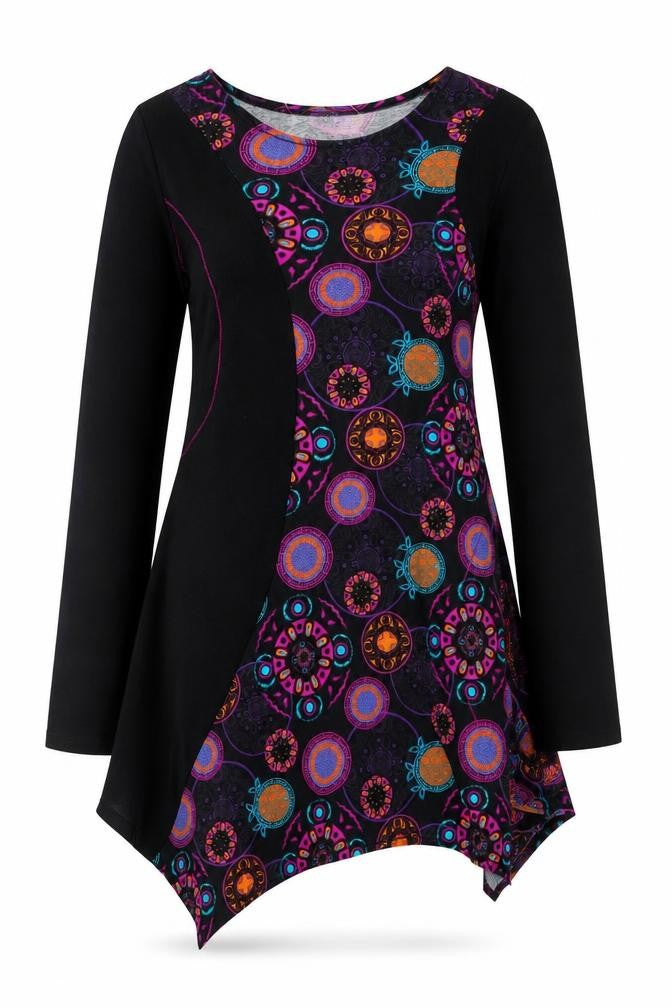 Kéawa Women’s Multicoloured Asymmetric Jersey Dress Size M