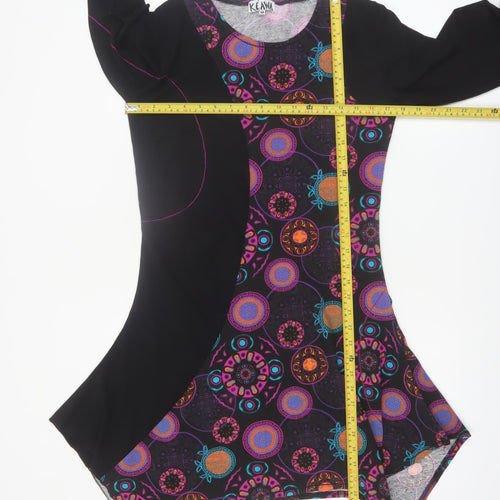Kéawa Women’s Multicoloured Asymmetric Jersey Dress Size M
