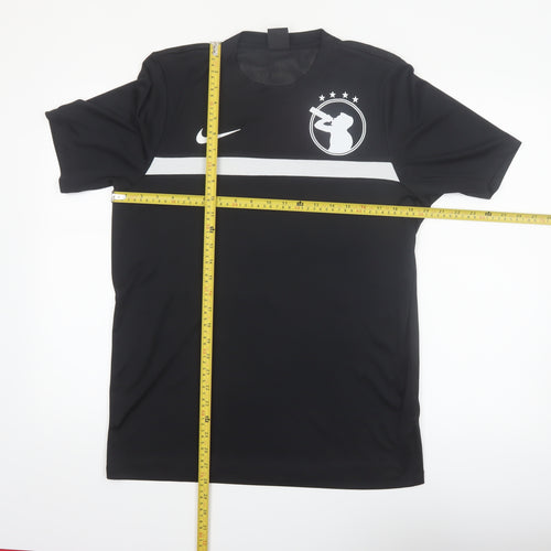 Nike Men’s Black Dri-Fit T-Shirt Sz L Slotty's Eleven Bud Spencer Sports Tee