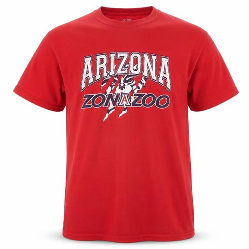 Port and Company Men's Red Arizona ZonaZoo Graphic T-Shirt L