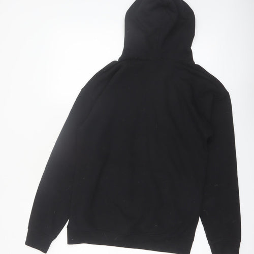 Stylewise Womens Black XS Pullover Hoodie with Cute Bear Graphic
