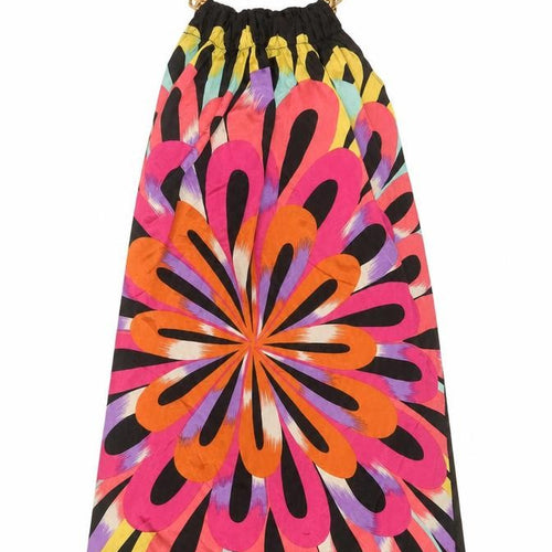 Unique Boutique Women’s Multicoloured Halter Knee Dress S