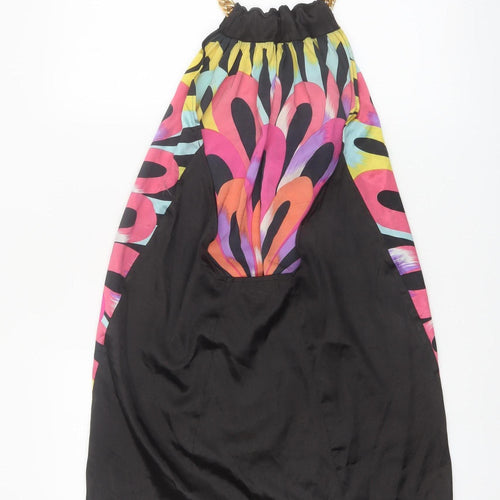 Unique Boutique Women’s Multicoloured Halter Knee Dress S