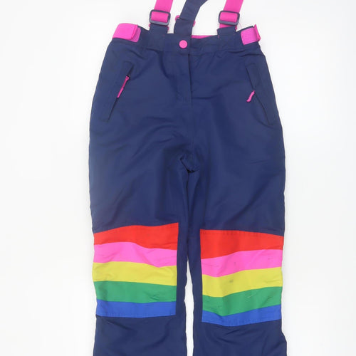 Boden Girls Multicoloured 11-12 Years Snow Pants Waterproof Ski Trousers