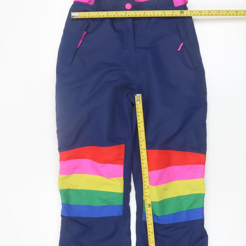 Boden Girls Multicoloured 11-12 Years Snow Pants Waterproof Ski Trousers
