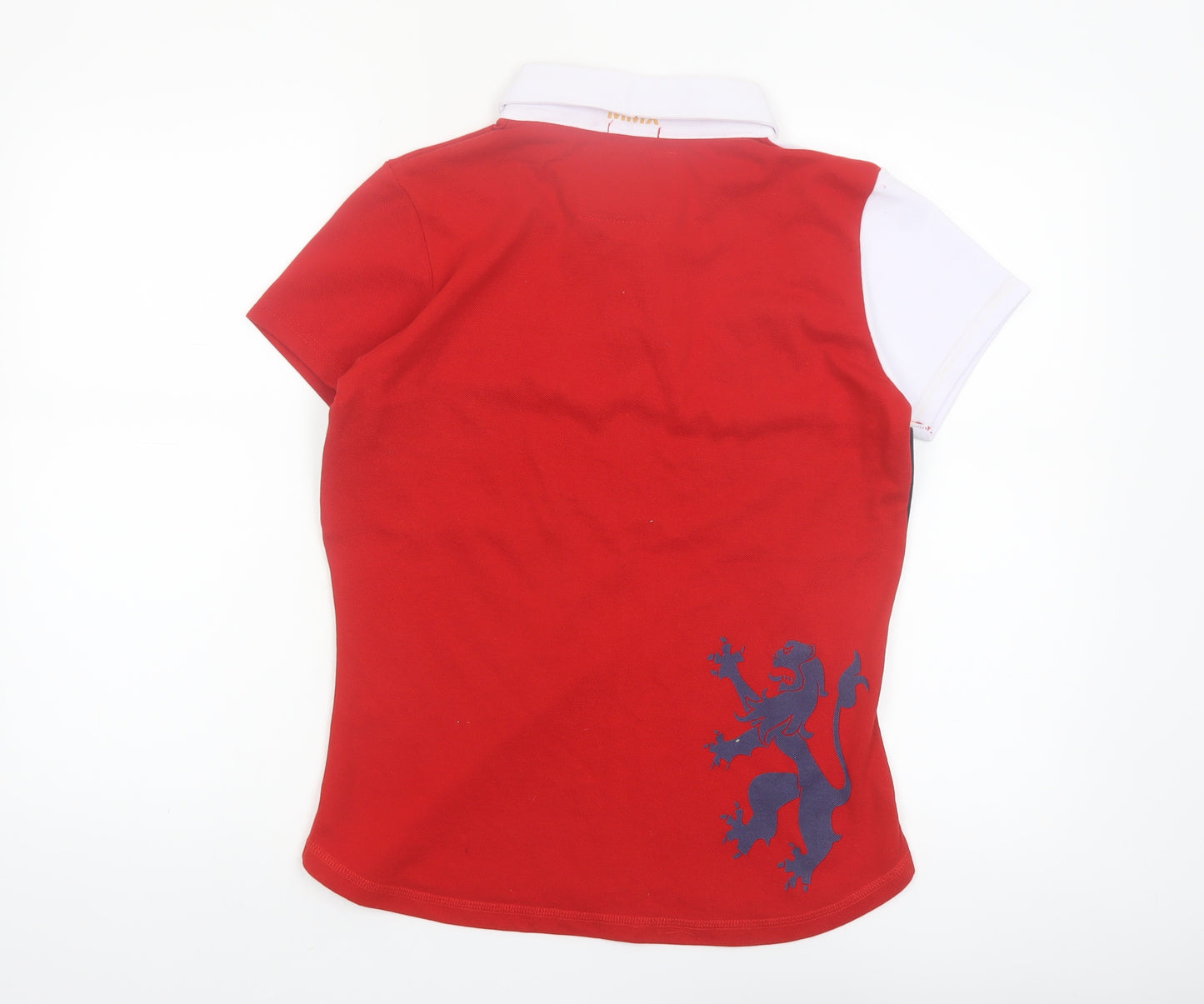 England Victorious Womens Multicoloured Polo Shirt Size 12