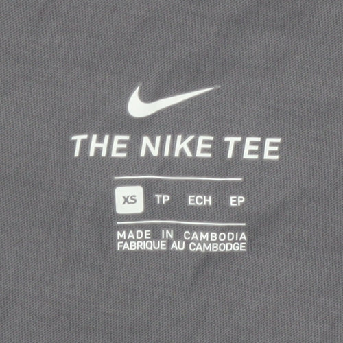 Nike Men's Grey XS Sleeveless Cotton Casual Sports Vest