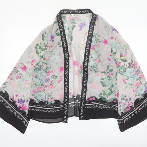 Marks and Spencer Women’s Multicoloured Floral Sheer Beach Cover Up Size 12