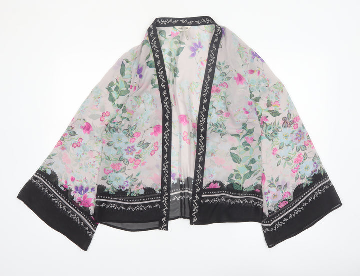 Marks and Spencer Women’s Multicoloured Floral Sheer Beach Cover Up Size 12