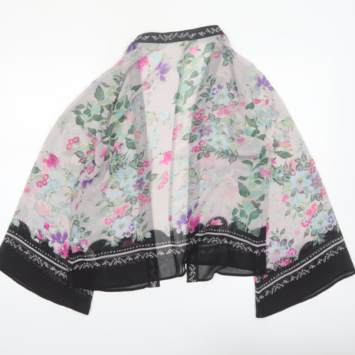 Marks and Spencer Women’s Multicoloured Floral Sheer Beach Cover Up Size 12