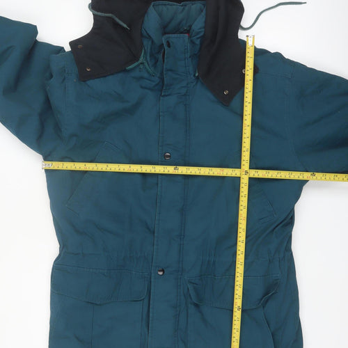 Pacific Trail Men's Green M Parka Jacket Hooded Outdoor Lined