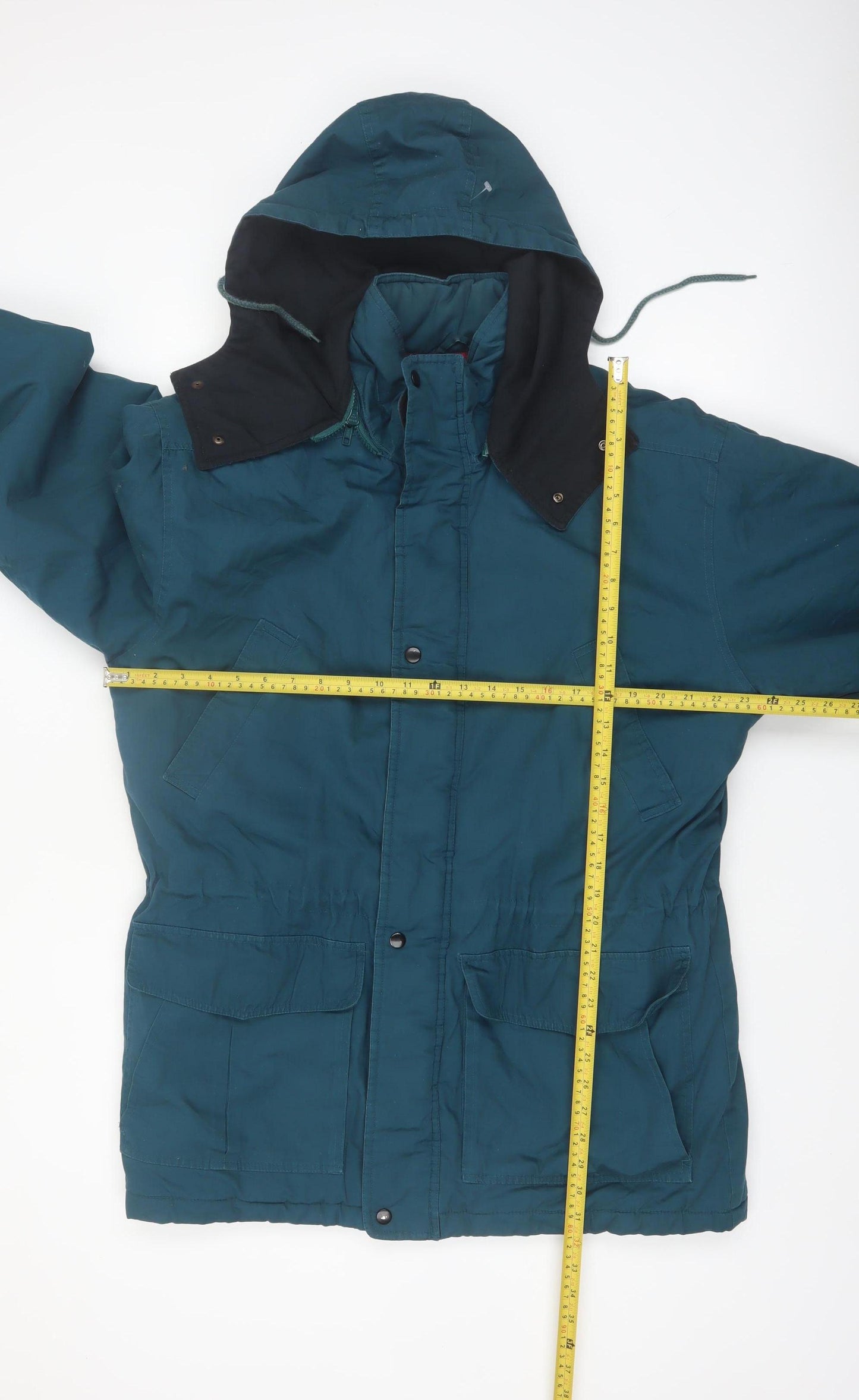 Pacific Trail Men's Green M Parka Jacket Hooded Outdoor Lined