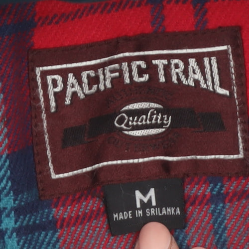 Pacific Trail Men's Green M Parka Jacket Hooded Outdoor Lined