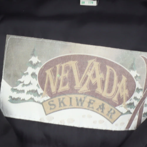 Nevada Skiwear Womens Red Black Ski Jumpsuit Size 16 Winter Snowsuit