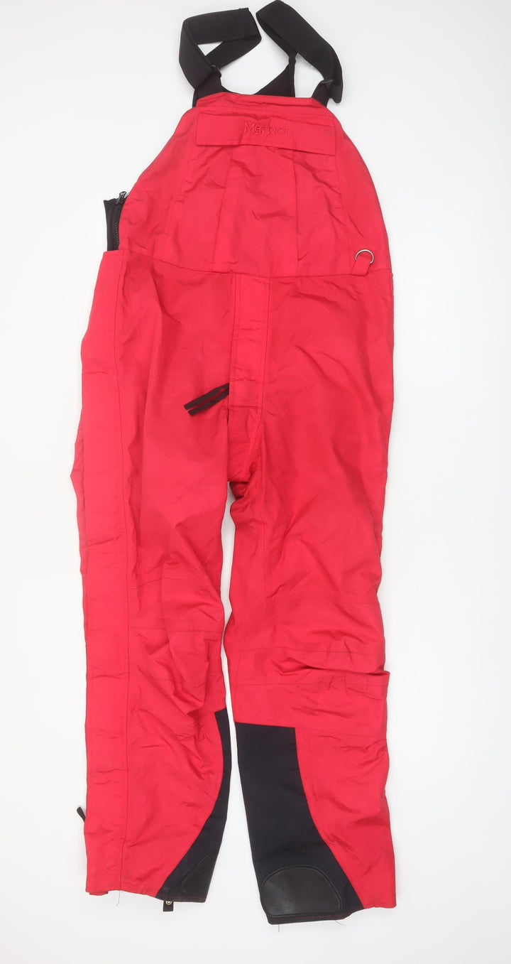 Mammut Men's Red GORE-TEX Waterproof Snow Pants Size M
