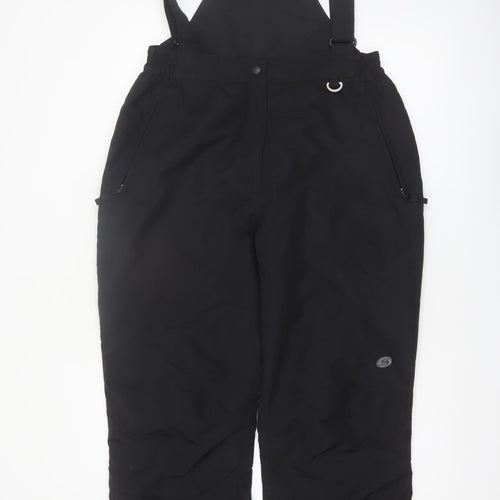 Slalom Men's Black Insulated Waterproof Snow Pants L