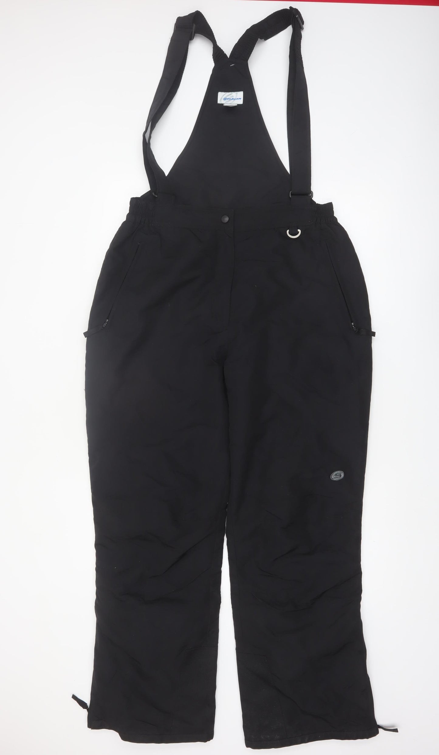 Slalom Men's Black Insulated Waterproof Snow Pants L