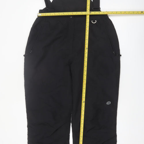Slalom Men's Black Insulated Waterproof Snow Pants L