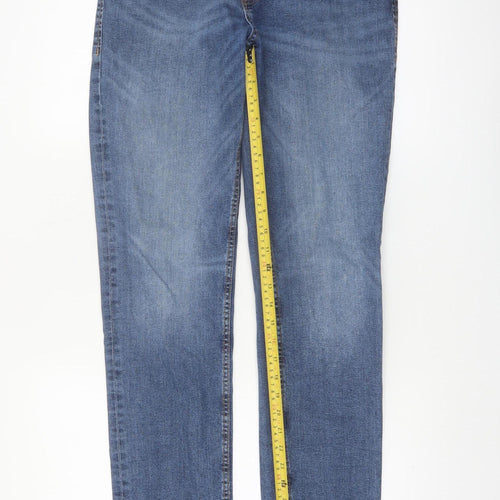 PRODUKT Men's Blue Slim Fit Straight Denim Jeans W32 L34