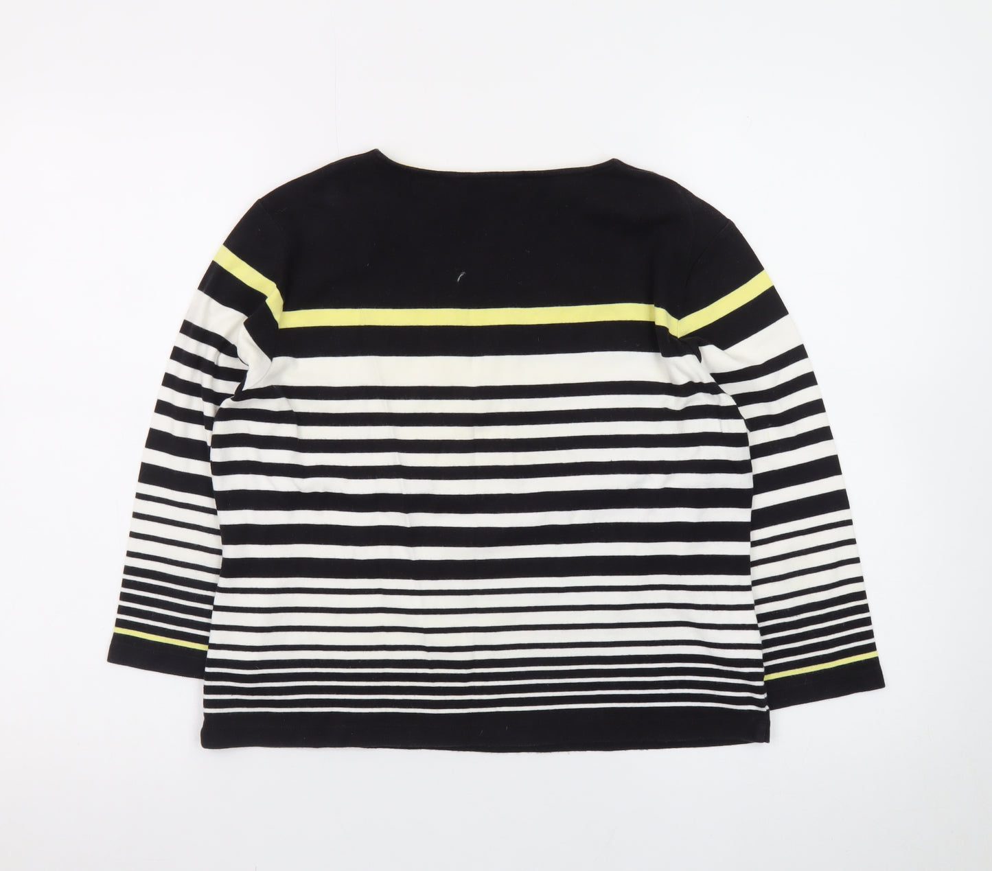 CC Petite Women's Multicoloured Striped Cotton Jumper M