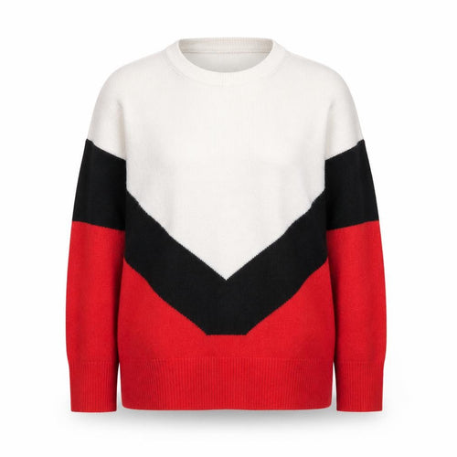 John Lewis Women’s Multicoloured Crew Neck Pullover Jumper Size 12