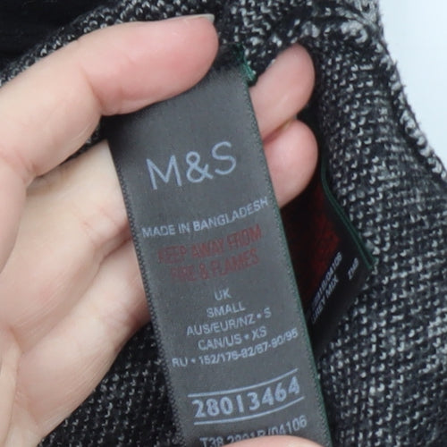 Marks and Spencer Women’s Grey Knit Jumper Dress Size S