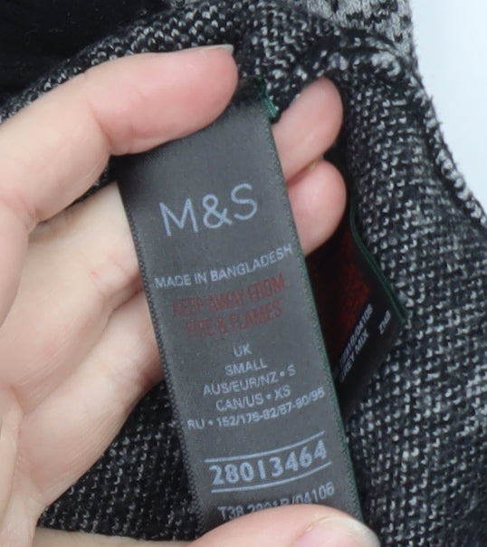 Marks and Spencer Women’s Grey Knit Jumper Dress Size S