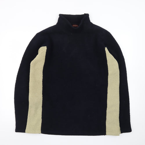 Burton Menswear Men's Blue Roll Neck Pullover Jumper Size L