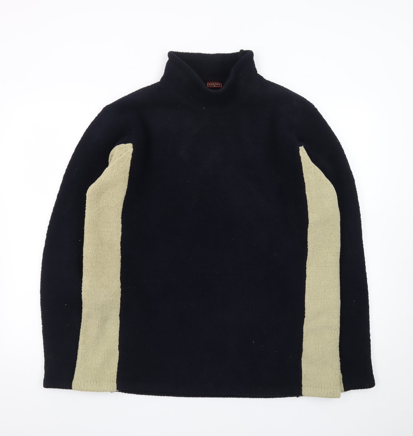 Burton Menswear Men's Blue Roll Neck Pullover Jumper Size L
