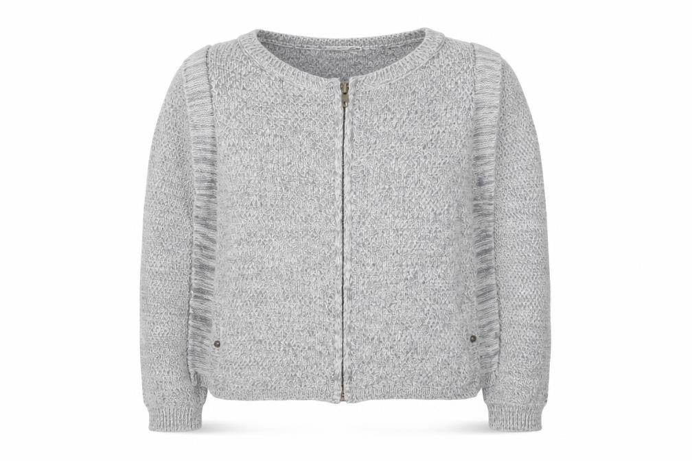Marks and Spencer Women’s Grey Full Zip Knit Cardigan Size 12