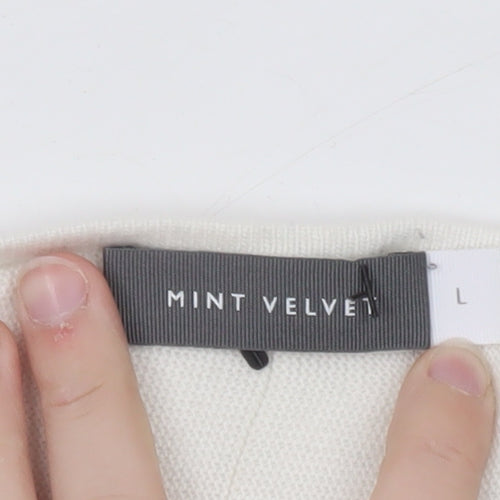 Mint Velvet Women's Multicoloured L Relaxed Knit Pullover Jumper