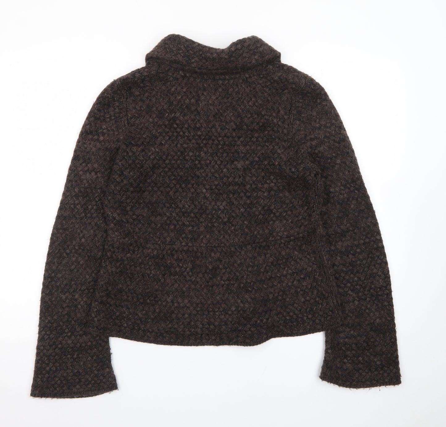 Marks and Spencer Women's Brown Collared Cardigan UK 14