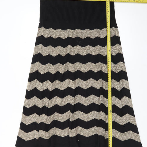 Marks and Spencer Per Una Women’s Black Size 14 A-Line Knit Skirt