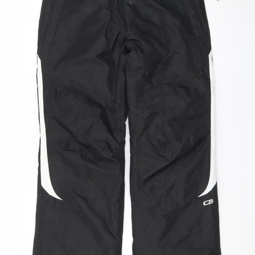 CB Men's Black M Snow Pants Waterproof Ski Winter Trousers