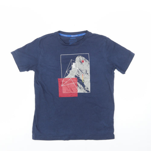 Trespass Boys Blue Quick Dry Graphic Print T-Shirt 11-12 Years