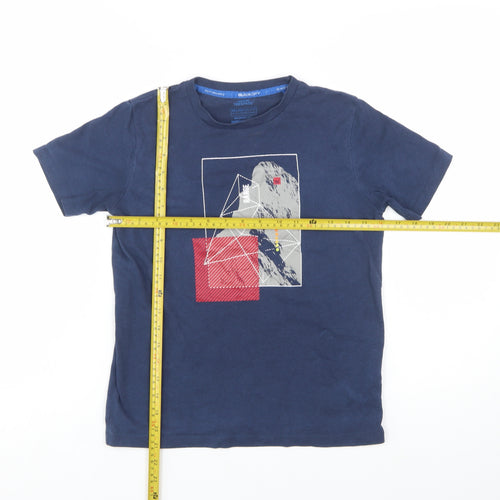 Trespass Boys Blue Quick Dry Graphic Print T-Shirt 11-12 Years