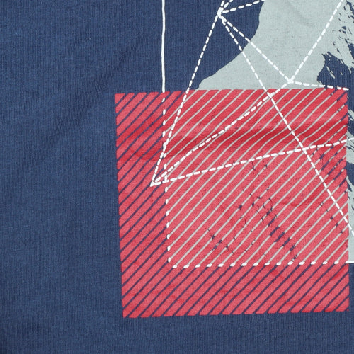 Trespass Boys Blue Quick Dry Graphic Print T-Shirt 11-12 Years