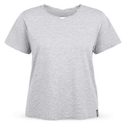 Superdry Womens Grey Cotton Basic T-Shirt Size 8