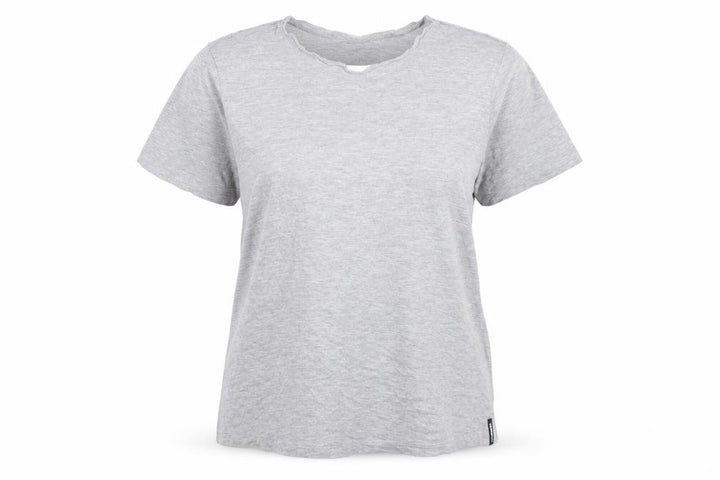 Superdry Womens Grey Cotton Basic T-Shirt Size 8